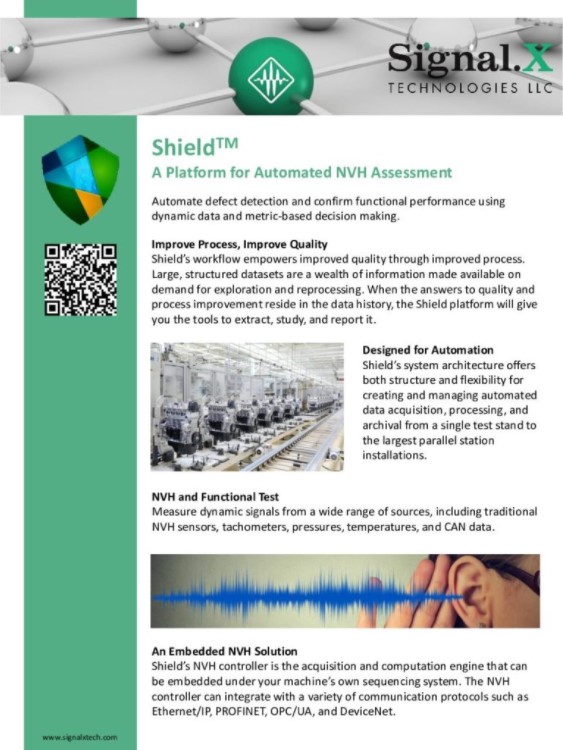 Shield One Pager Signal.X Technologies, LLC