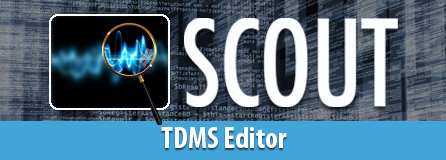 SCOUT - TDMS Editor
